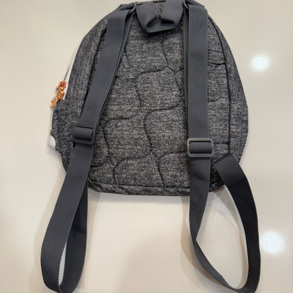 Adidas Charcoal Backpack with White Logo - Picture 2 of 4